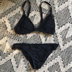 Rodarte for Target black bikini